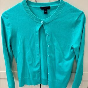 J. Crew Turquoise Jackie Cardigan